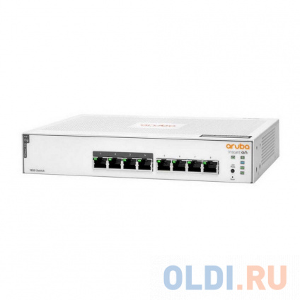  JL811A HPE  Aruba Instant On 1830 8G Web-managed 4p Class4 PoE 65W fanless Switch  -