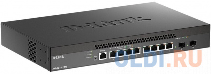  D-Link PROJ Smart L2+ Switch 8x10GBase-T, 2x10GBase-X SFP+, CLI, RJ45 Console  -