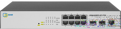   Web Smart POE   2, 8  10/100/1000BaseT, 2  100/1000BaseX (SFP). POE 100W  