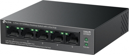  TP-Link LS105LP 5x100/ 4PoE 41W   