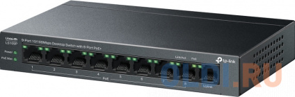   TP-Link LS109P 9x100/ 8PoE 8PoE+ 63W   