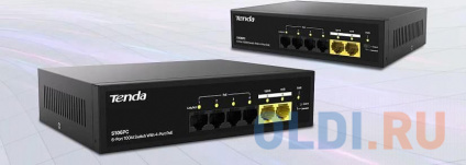   6PORT 100M S106PC TENDA  