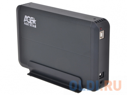     3.5" HDD AgeStar SUB2O8 (BLACK)  usb2.0 to SATA  