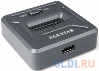    SSD AgeStar 31CBNV1C NVMe USB3.2   M2 2280 M-key  