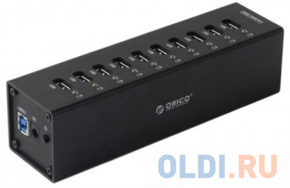   USB Orico A3H10-BK 10  USB 3.0   