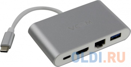  - USB3.1 Type-CM--HDMI+USB3.0+RJ45+PD charging VCOM CU455  