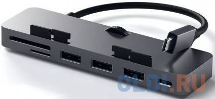  USB- Satechi Aluminum Type-C Clamp Hub Pro  new 2017 iMac  iMac Pro.  USB-C. 3  USB 3.0, 1  USB-C,     SD, Micro SD.   .  