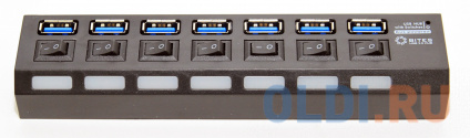   USB 3.0 5bites HB37-303PBK 7 x USB 3.0   -