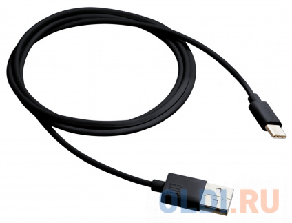   CANYON Type C USB Standard cable, cable length 1m, Black, 15*8.2*1000mm, 0.018kg  