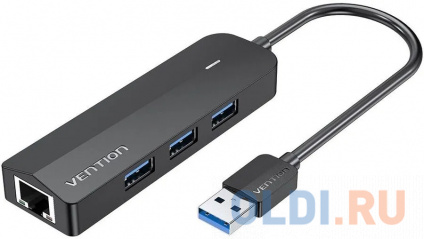    Vention USB 3.0 M/Gigabit Ethernet RJ45 F+OTG  3xUSB  - 0.15.   