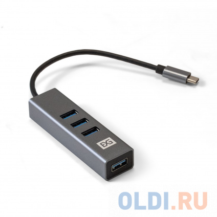  USB- () 4--1 ExeGate DUB-4TC (- USB Type C --&gt; 4xUSB3.0, Plug&Play, )  