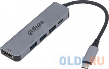 DAHUA   7 in 1 USB 3.1 Type-C to USB 3.0 + HDMI + SD/TF + PD Docking Station   