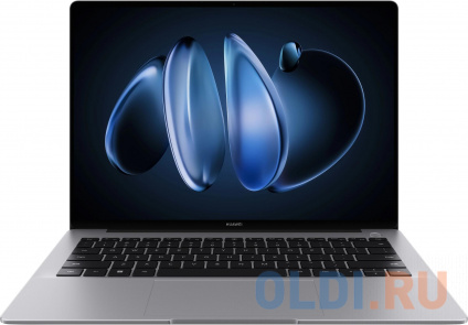   Huawei MateBook 14 FlemingH Core Ultra 5 125H 16Gb SSD512Gb Intel Arc 14&quot; OLED Touch 2K (2880x1920)   grey WiFi BT Cam (53014HYB)  