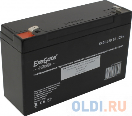   Exegate 6V 12Ah EXG6120  