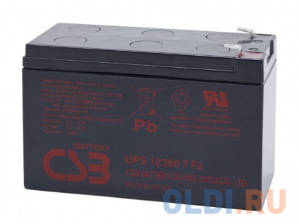     CSB UPS12360 6 F2 12 7.5  