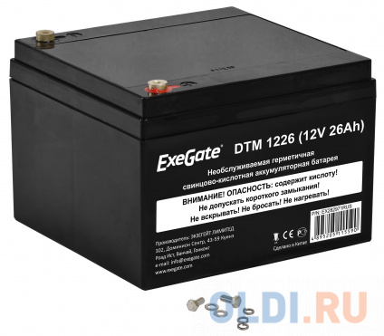  Exegate EX282971RUS Exegate EX282971RUS   ExeGate DTM 1226 (12V 26Ah),    5  -