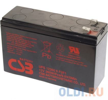  CSB  UPS123606 (12V 6Ah)  --