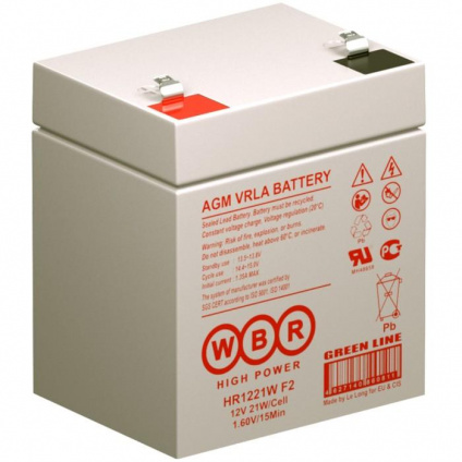   12V 5Ah WBR HR1221W F2  -