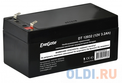  Exegate EX282958RUS Exegate EX282958RUS   ExeGate DT 12032 (12V 3.2Ah),  F1  