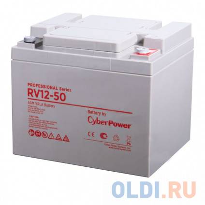  Battery CyberPower Professional series RV 12-50 / 12V 50 Ah  