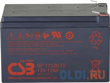   CBR VRLA  CBT-GP12120-F2 (12 12),  F2  --