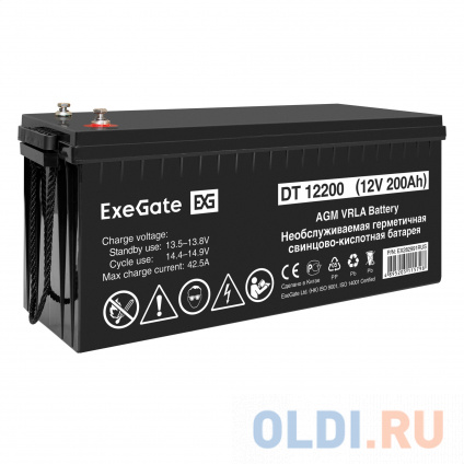    ExeGate DT 12200 (12V 200Ah,   8)  -