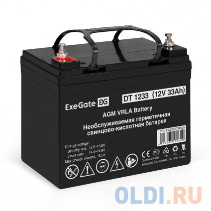    ExeGate DT 1233 (12V 33Ah,   6)  -
