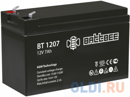    Delta (Battbee BT) BT 1207 12/7,  F1 (1516595 (100); ;   3;   