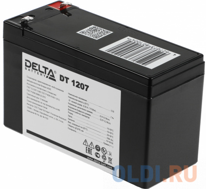   Delta DT 1207 12V7Ah  -