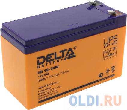   Delta HR 12-34W 12V9Ah  -