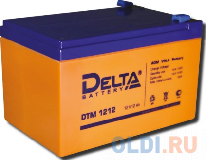   Delta DTM 1212 12V12Ah  -