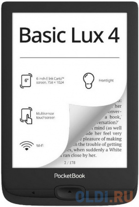    PocketBook 618 Basic Lux Ink Black (PB618-P-WW)  