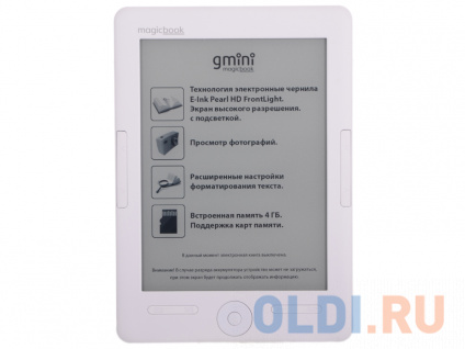   Gmini MagicBook S6LHD White  