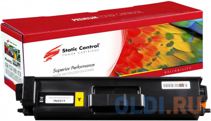    Static Control 002-13-R321Y TN321Y  (25000.)  Konica Minolta bizhub C224/C224e/C284/C28  