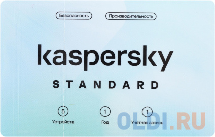   Kaspersky Standard 5  1    Card [kl1041roefs]   