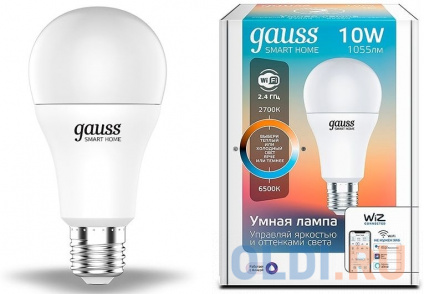    Gauss IoT Smart Home E27 10 1055lm Wi-Fi (.:1) (1080112)   