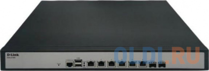  D-Link Service Router, 6x1000Base-T, 2x1000Base-X SFP, 2xUSB ports, RJ45 Console   