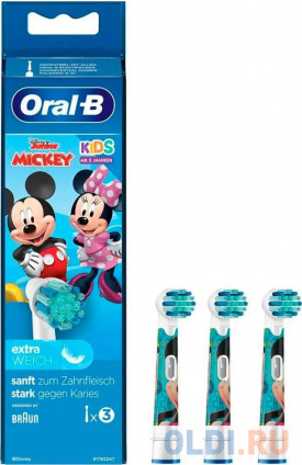      MICKEY EXTRA SOFT 3PCS ORAL-B  -