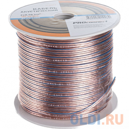  PROCONNECT  , 2x0.50 . ,  BLUELINE, 100 . 01-6203-6  -