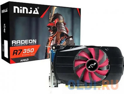   Ninja (Sinotex) R7 350 2GB GDDR5 128bit VGA DVI HDMI 1FAN RTL  