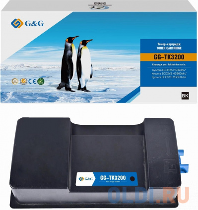   G&G GG-TK3200 TK-3200  (40000.)  Kyocera ECOSYS P3260dn/M3860idn/M3860idnf  -