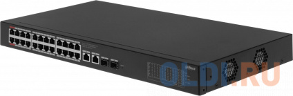   Dahua DH-CS4228-24GT-375 (L2) 24x1/ 2x(1000BASE-T/SFP) 2SFP 24PoE 375W   -