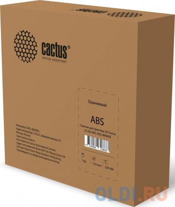   Cactus CS-3D-ABS-1KG-ORANGE ABS/1.75/1/386/  -
