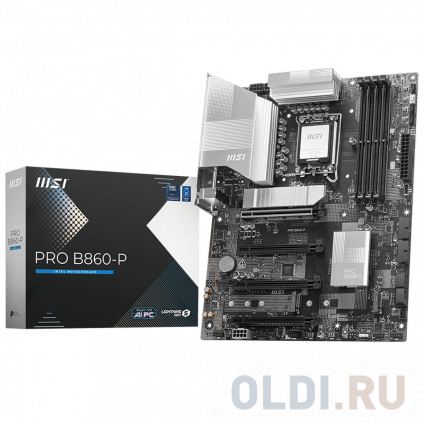    MSI PRO B860-P B860, LGA1851, 4*DDR5, 4*PCIEx16, 3*M.2, 1*TypeC, 2*USB3.2Gen2, 6*USB3.2Gen1, 8*USB2.0, 4*SATA3.0, 5G, Type-C DP, DP, HDMI, ATX, RTL  