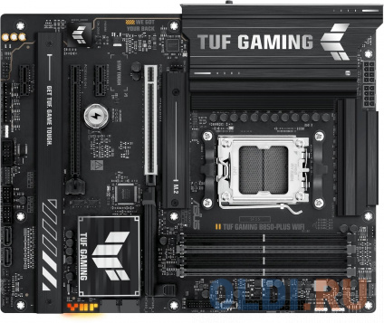    Asus TUF GAMING B850-PLUS WIFI SocketAM5 AMD B850 4xDDR5 ATX AC`97 8ch(7.1) 2.5Gg RAID+HDMI+DP  -