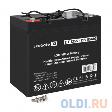    ExeGate DT 1255 (12V 55Ah,  6)  --