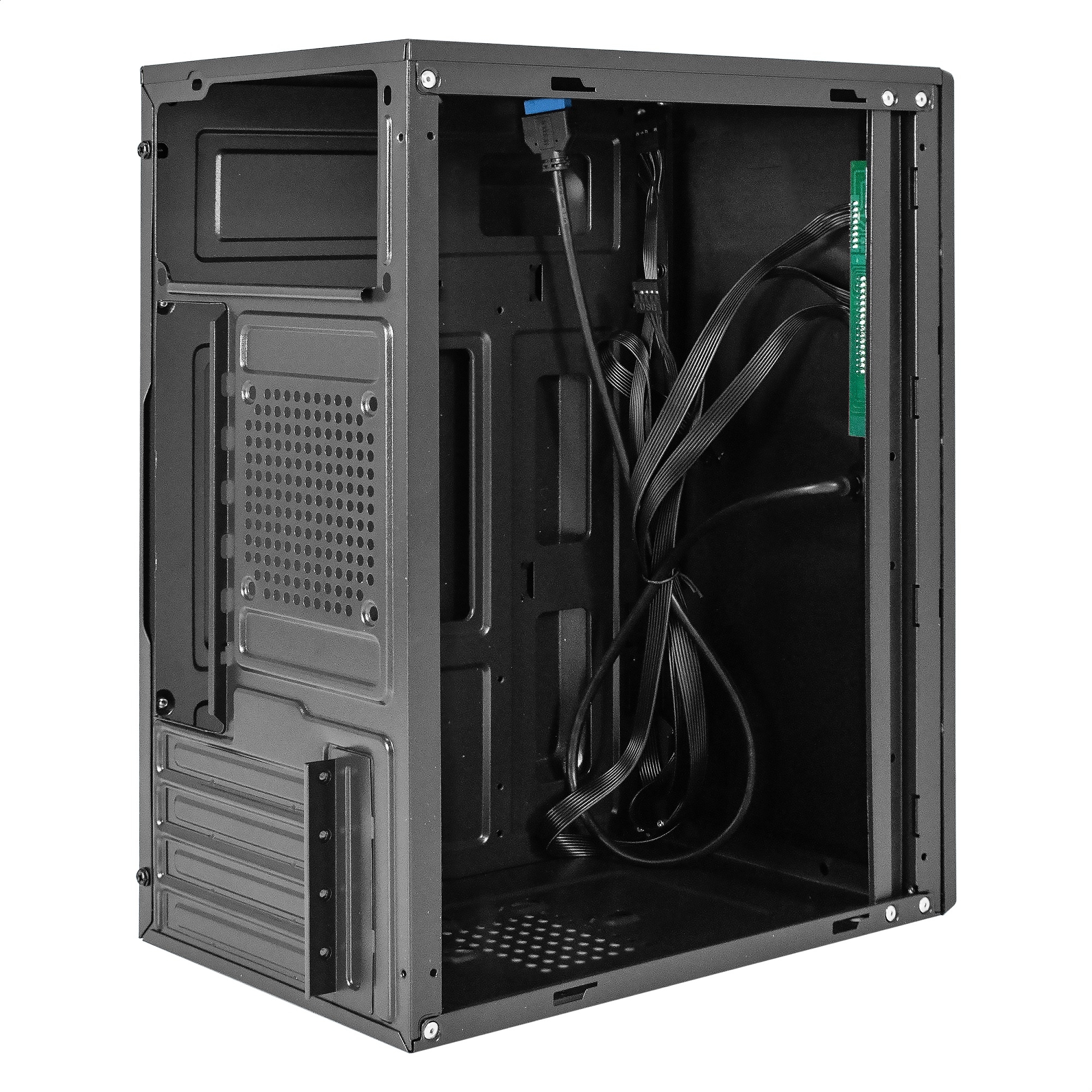   Minitower ExeGate BAA-408U (mATX,  , 2*USB+1*USB3.0, HD Audio, )  