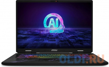   MSI Pulse 17 AI C1VEKG-089XRU Core Ultra 7 155H 32Gb SSD1Tb NVIDIA GeForce RTX4050 6Gb 17&quot; IPS QHD+ (2560x1600) FreeDOS black WiFi BT Cam (9S7-17T311-089)   