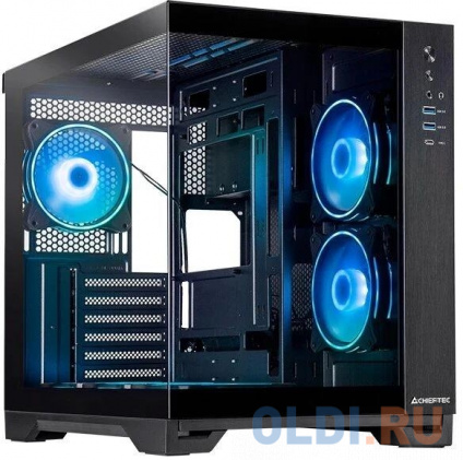   Chieftec Visio    ATX 9x120mm 2x140mm 1xUSB3.1 audio bott PSU  