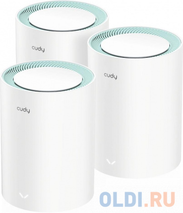   Mesh  Cudy M1500 (M1500(3-PACK)) AX1500 10/100/1000BASE-TX   